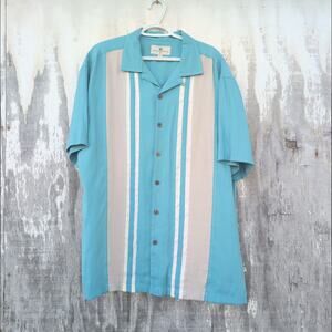 Island Shores Costal Cowboy Button Down Shirt Men's XL